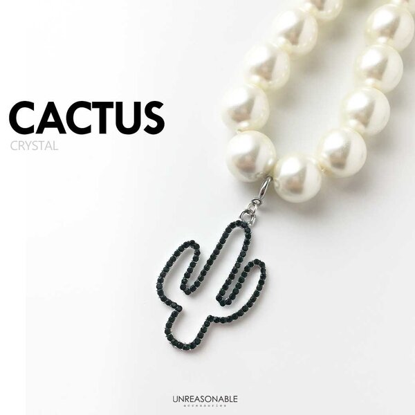 จี้มีตัวหนีบ ถอดเข้าออกได้ ใส่กับสร้อยคอมุก UA0683-01 Unreasonable Accessories