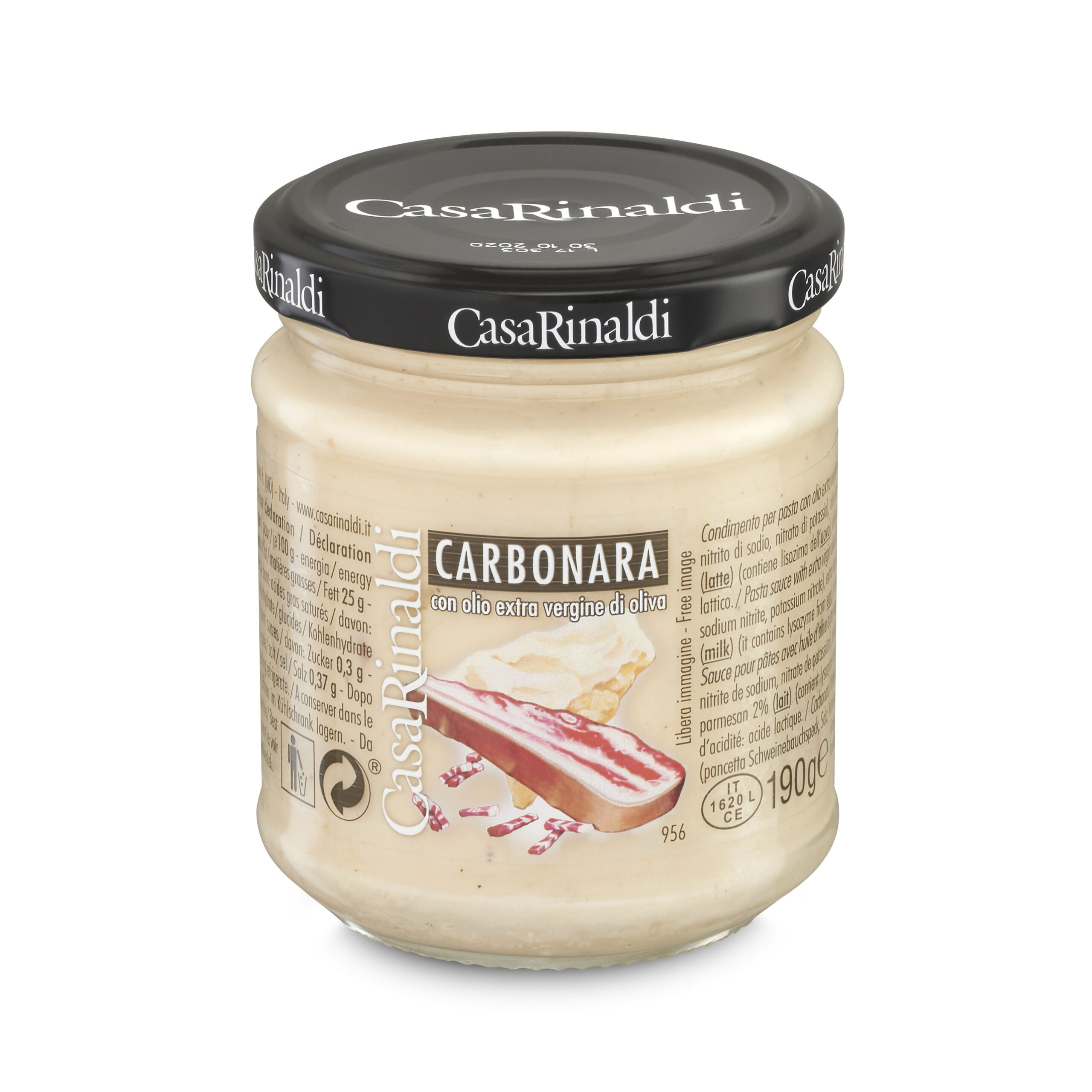 Carbonara Sauce Casa Rinaldi 190 gr