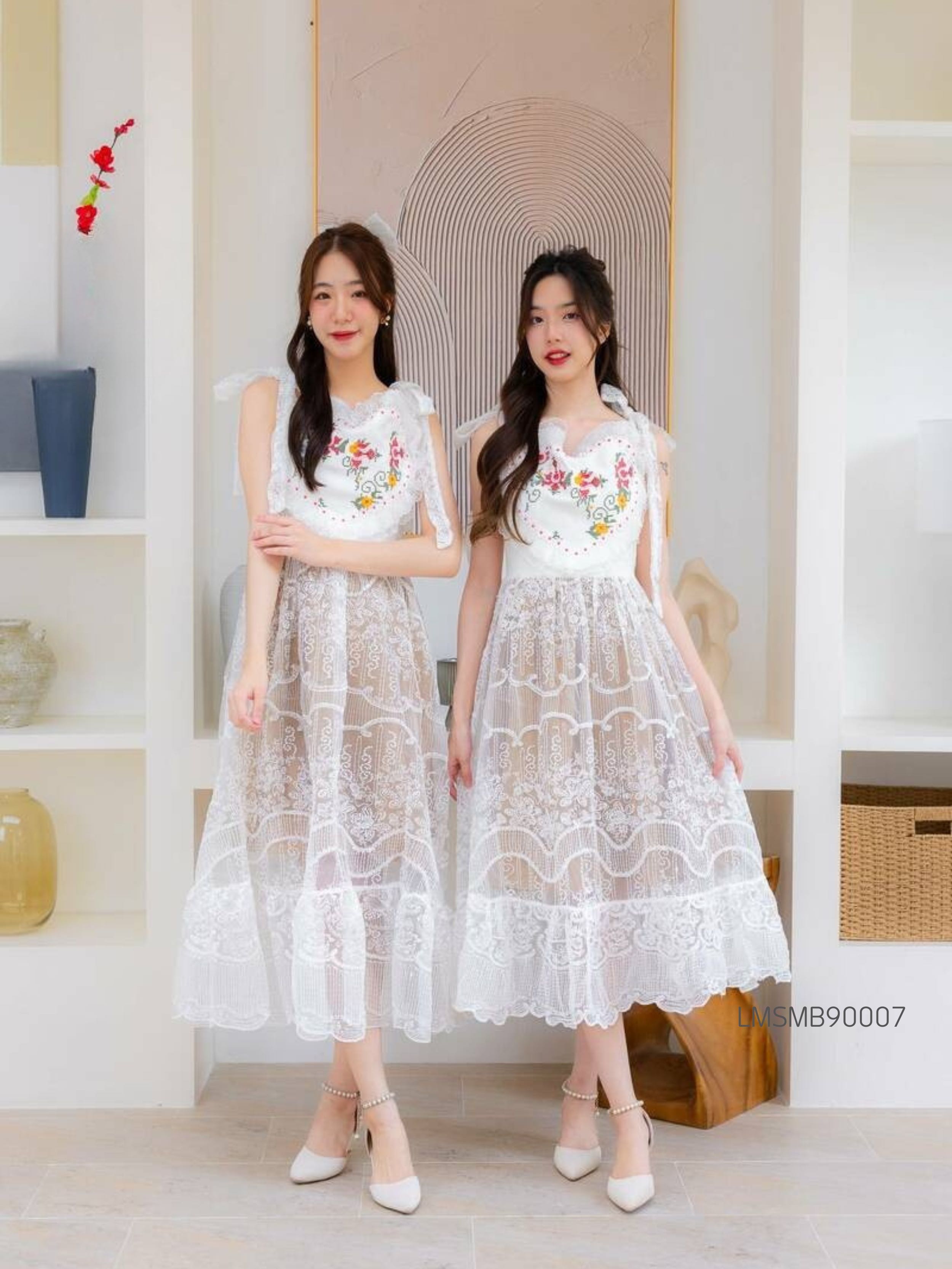 S-XL เดรสยาว LMSMB90007