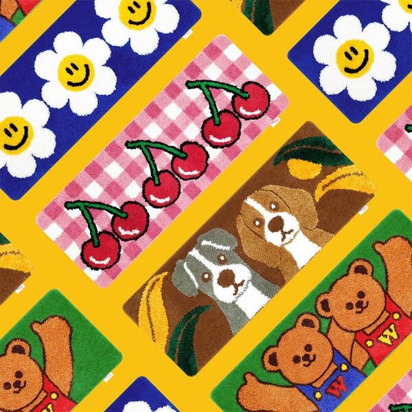 WiggleWiggle Mat :: พรมยาว ขนนุ่ม 120x45cm.