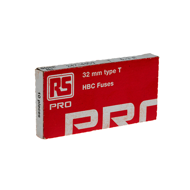 FUS-RS PRO 6.3A T Ceramic Cartridge Fuse, 6.3 x 32mm