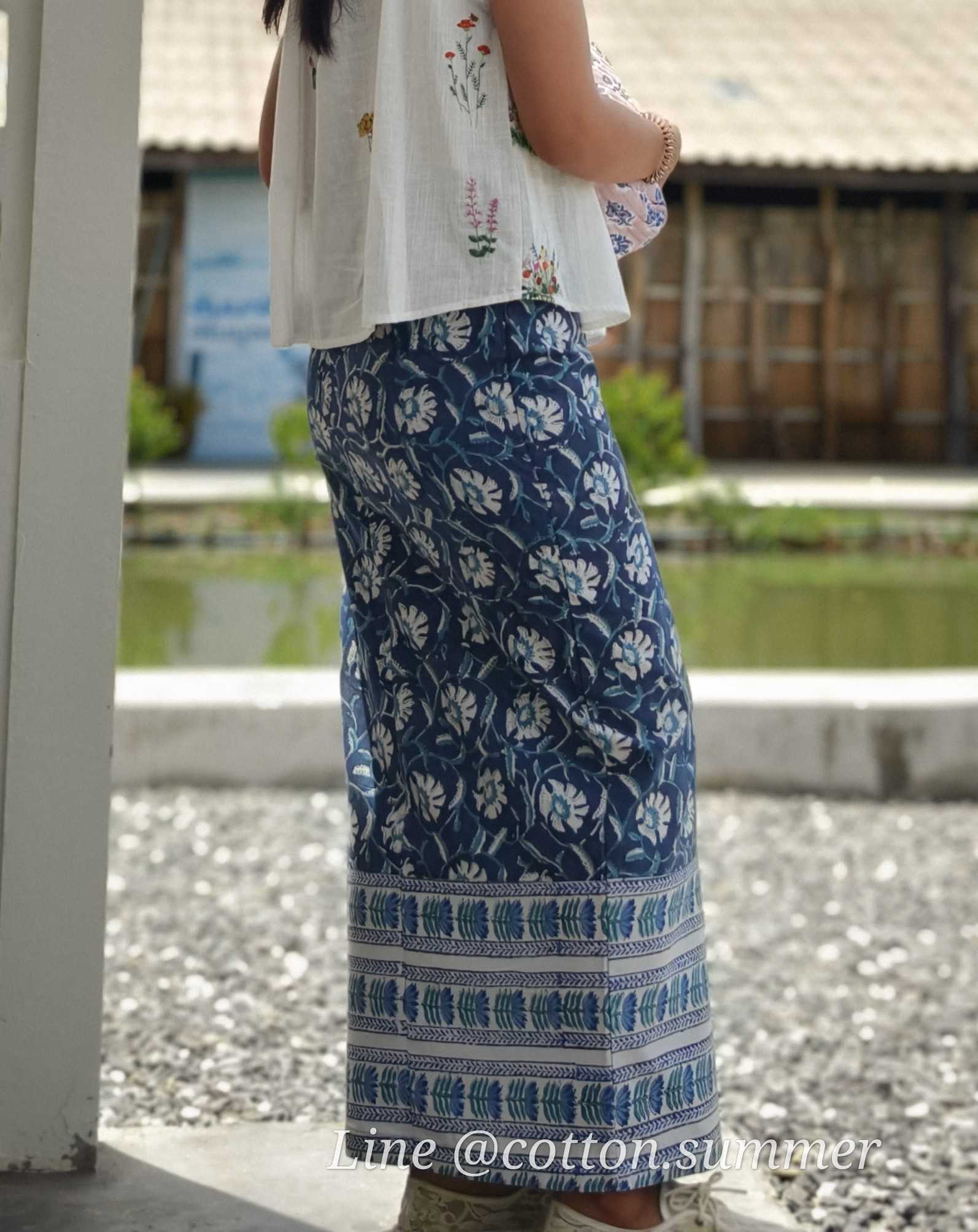 Kampang (คำแพง) ผ้าถุงซิ่นปลาย แบบสำเร็จ