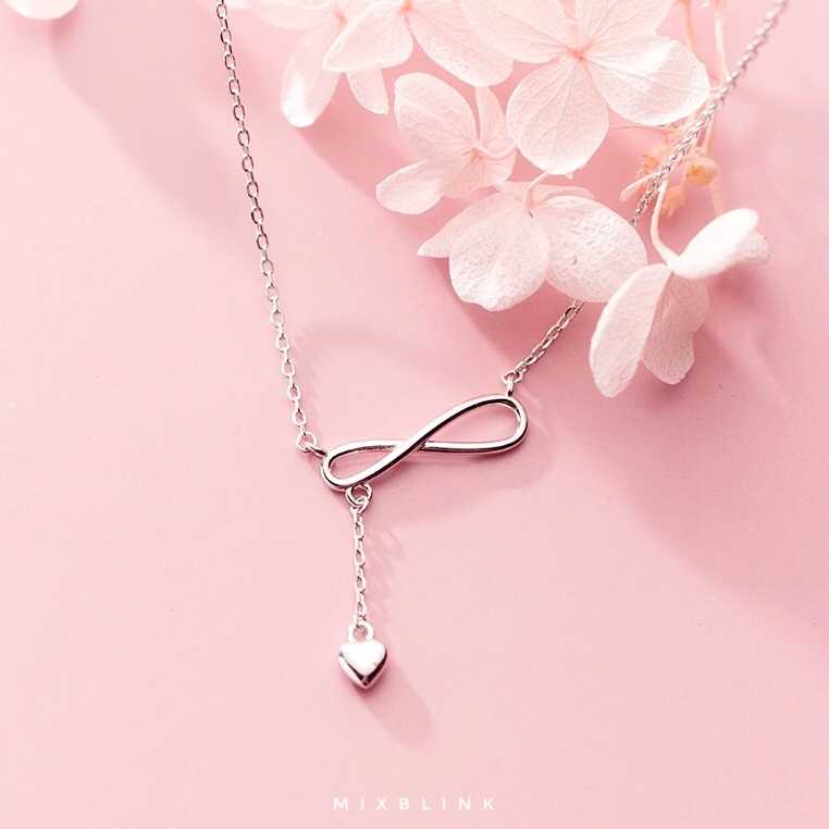สร้อยคอ Forever - ส่งฟรี EMS ( เงินแท้ 92.5% ) #G9