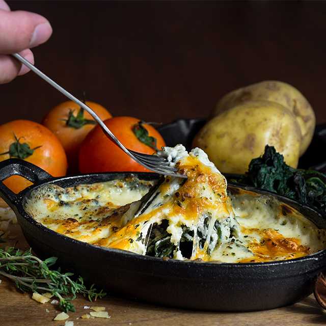 Spinach with Cheese