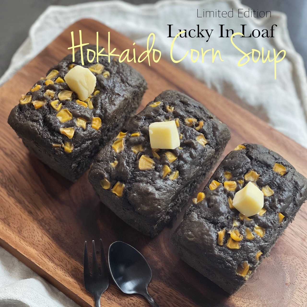 Lucky in Loaf- Hokkaido Corn Soup