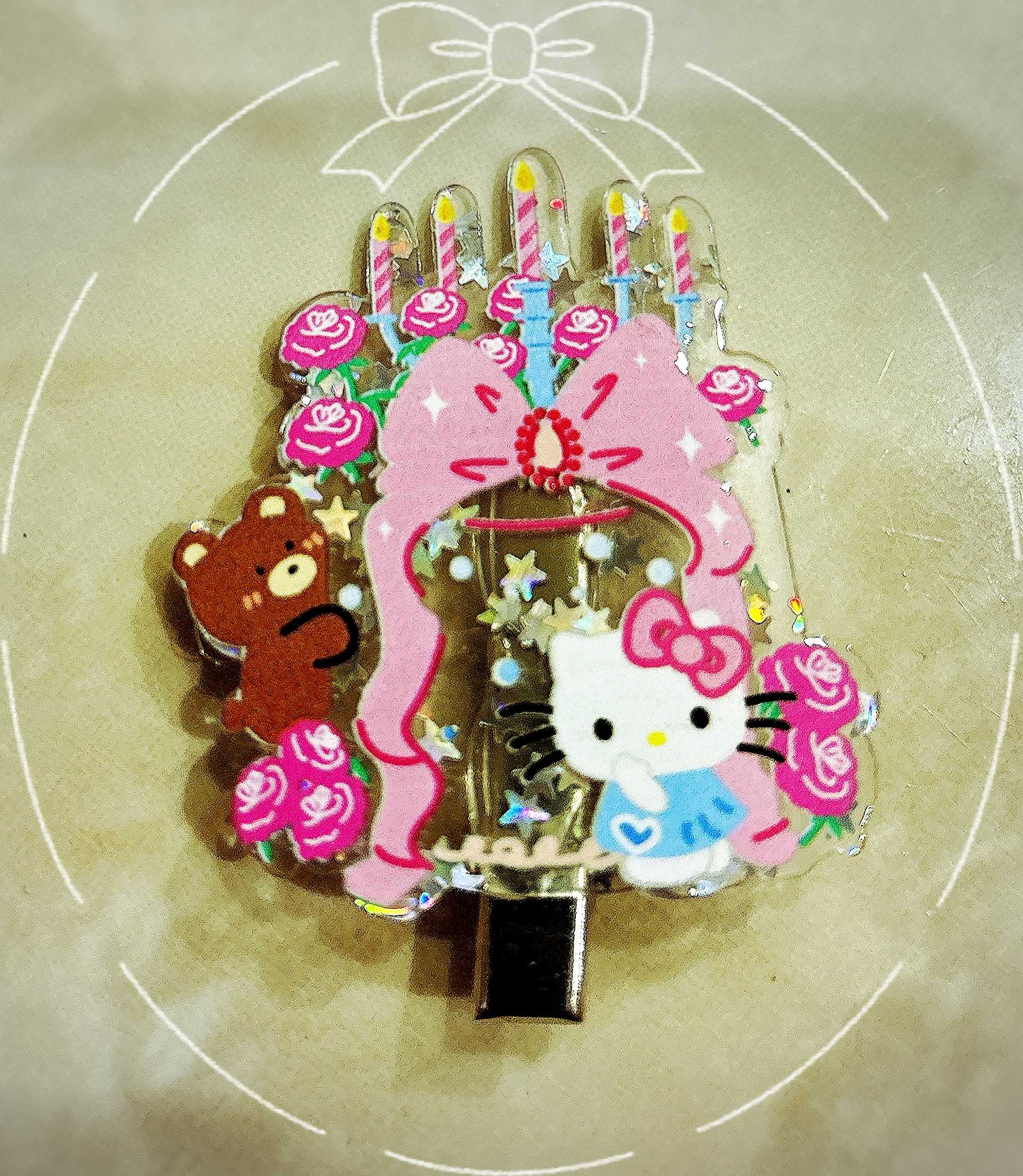 กิ๊ฟติดผมลายน่ารัก