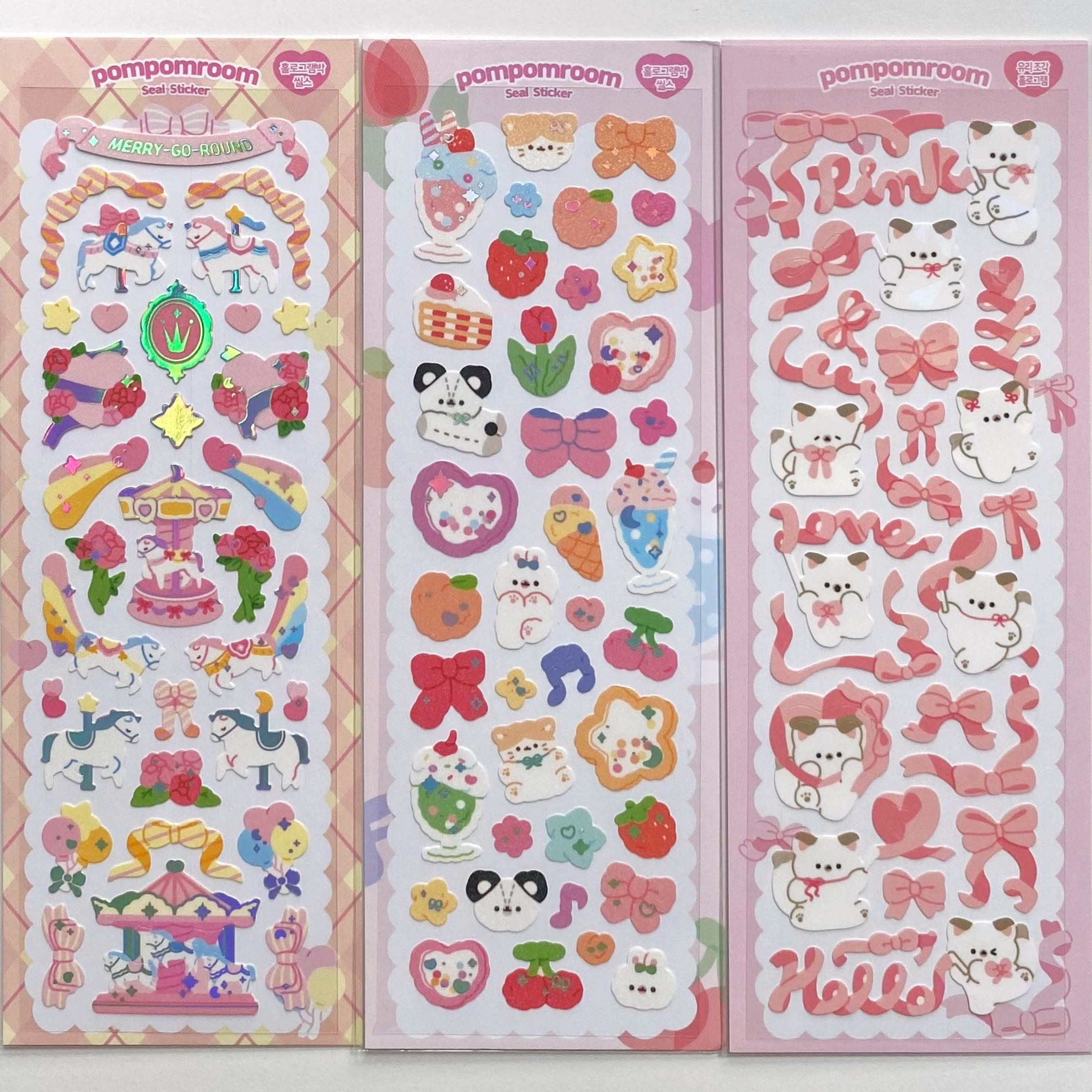 Pompomroom sticker