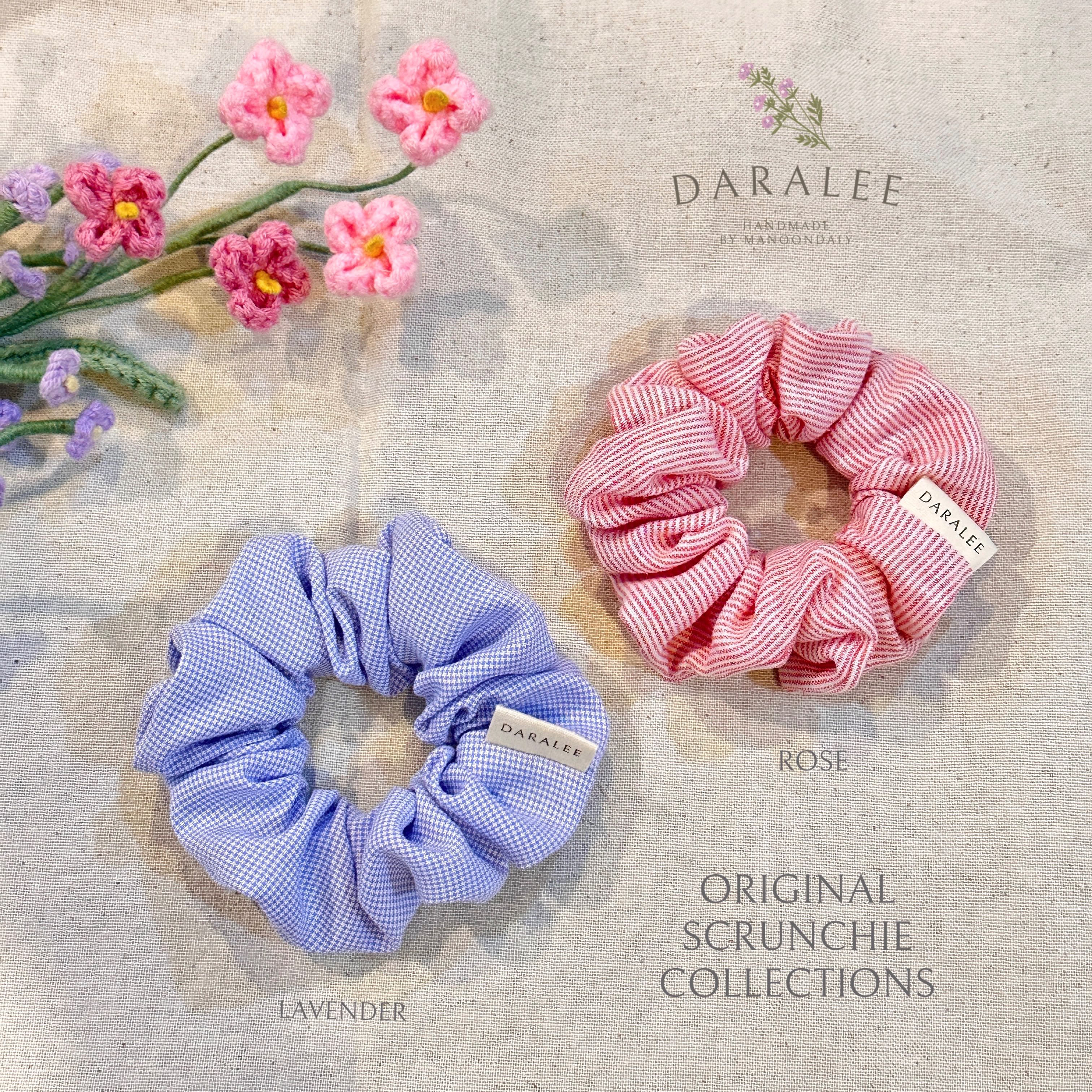 Rose & Lavender | Scrunchie Collections