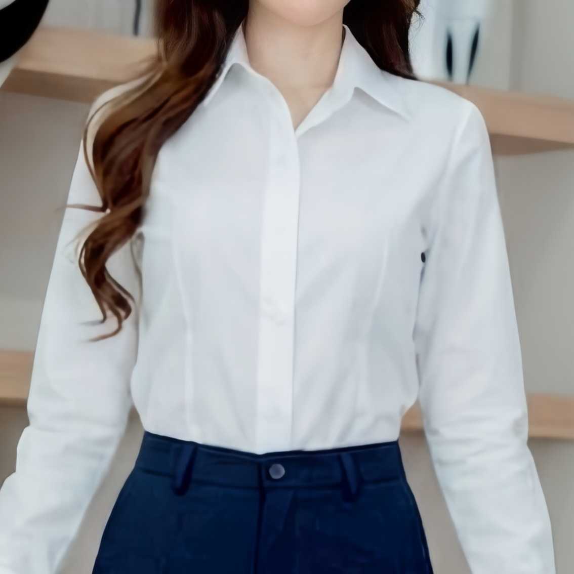 เชิ้ตทำงานผู้หญิง COMFY SHIRT No.S01