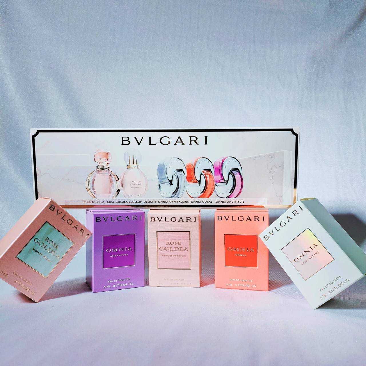 SET BVLGARI OMNIA 5x1