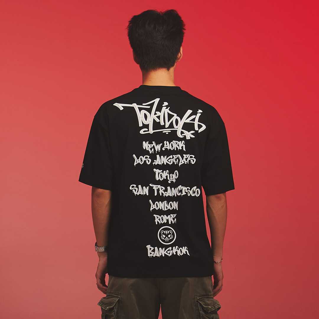 TOKIDOKI  เสื้อยืด  FRAMED TEE