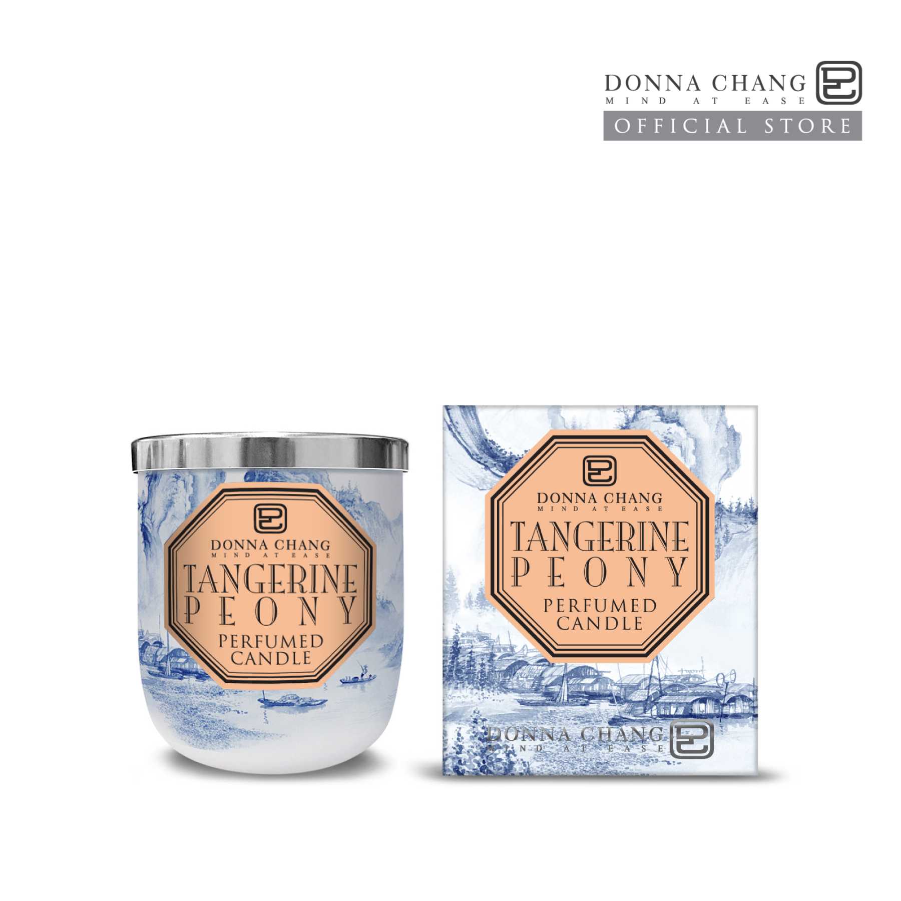 DONNA CHANG TANGERINE PEONY Perfumed Candle 250 g.