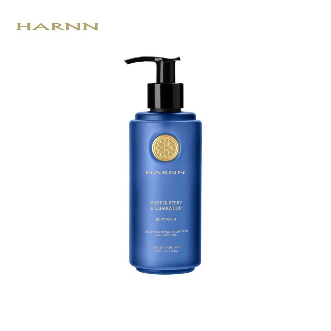 HARNN JUNIPER BERRY & CEDAR WOOD BODY WASH 250 ML.