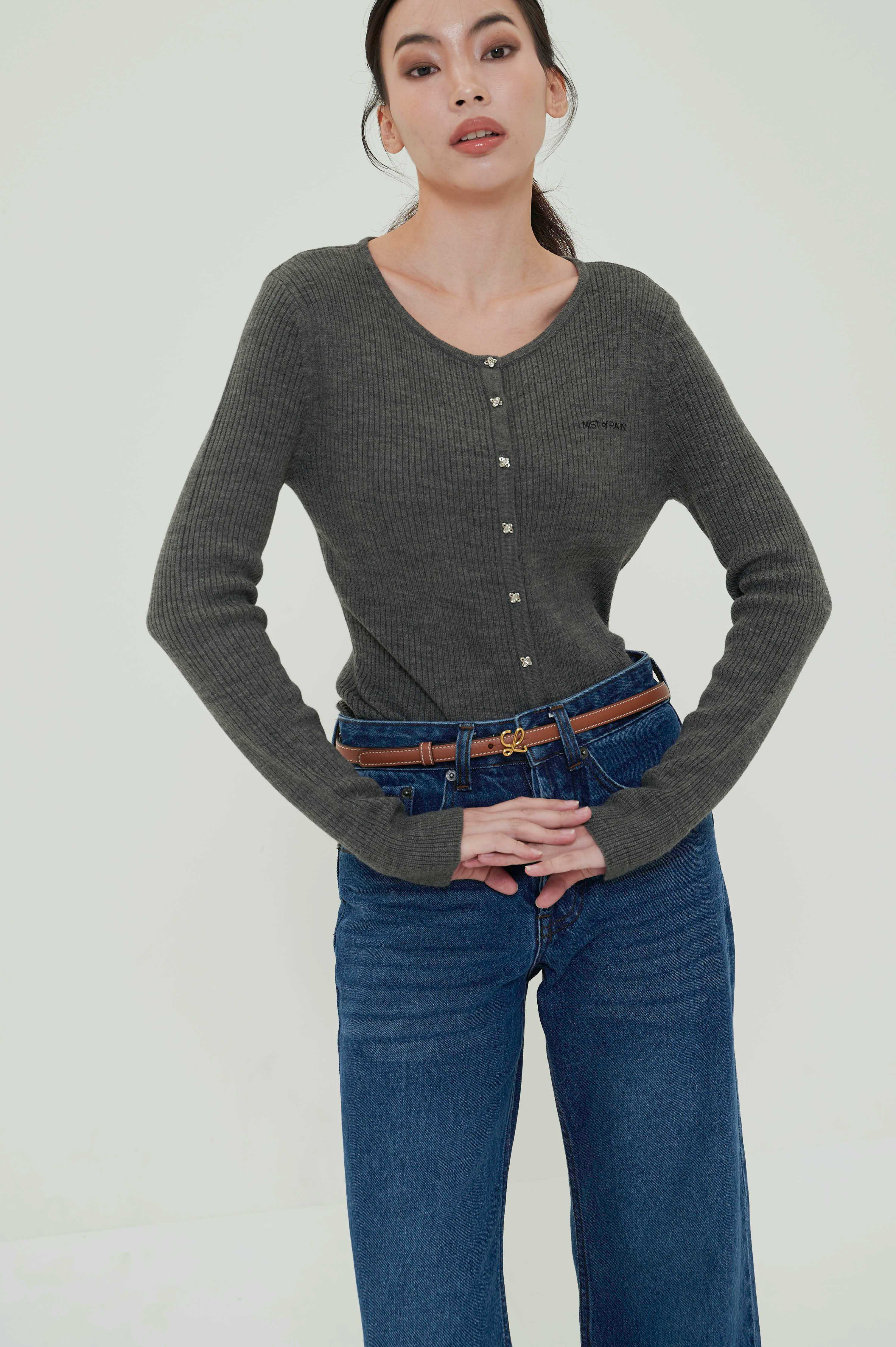 Leon Cardigan - Grey