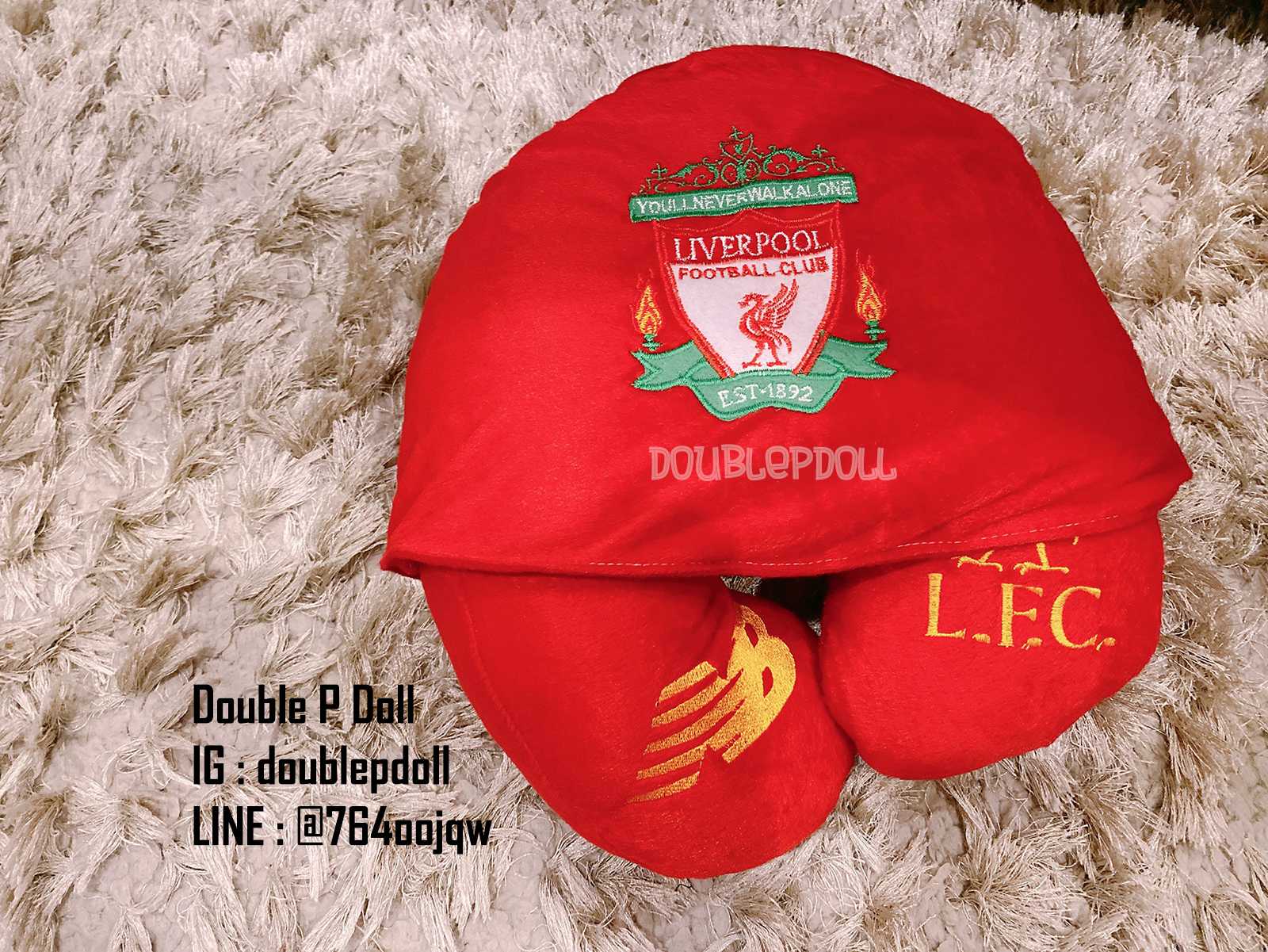 หมอนรองคอ มีฮู้ด LIVERPOOL - doublepdoll