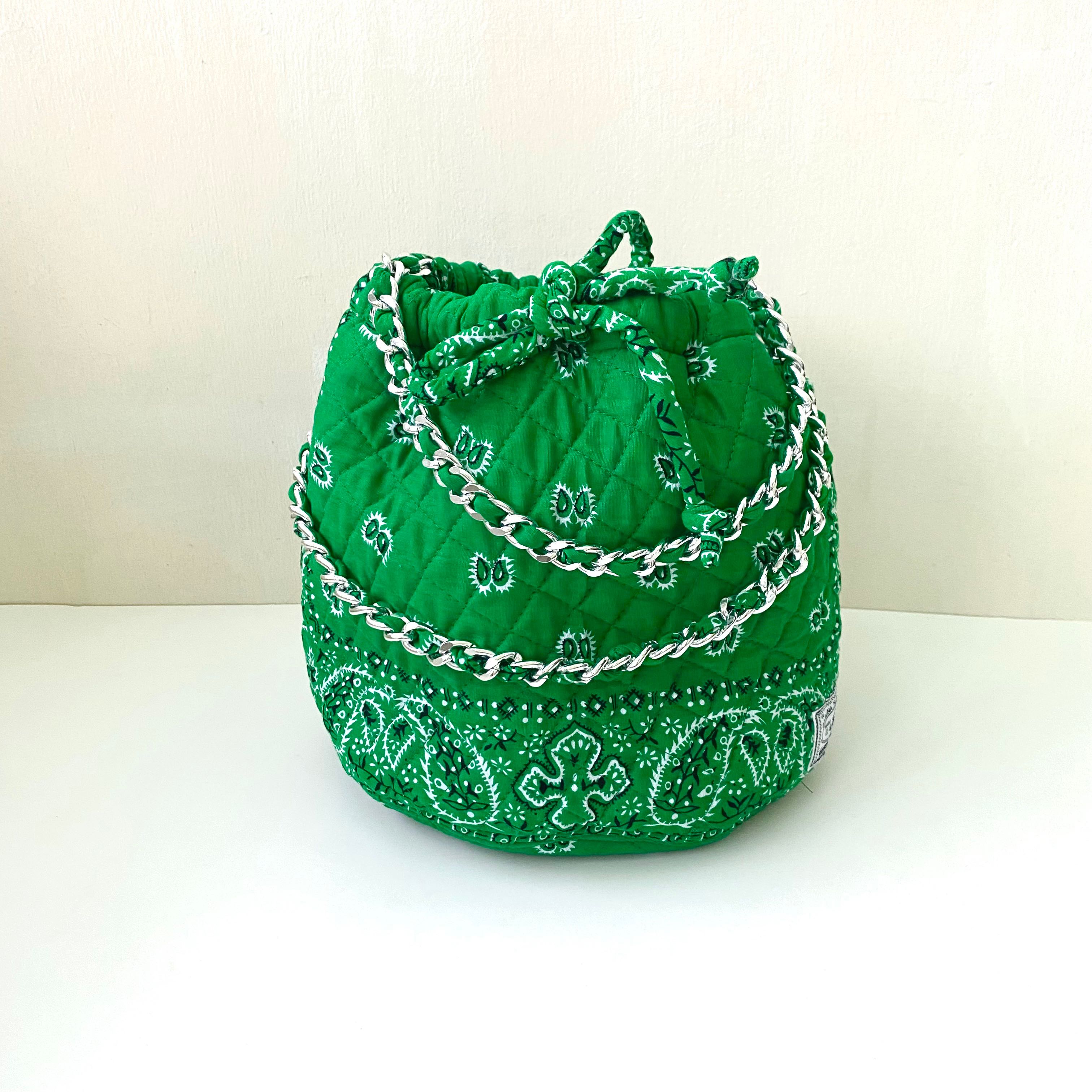 Green Bottega Dumpling Bandana bag no .17