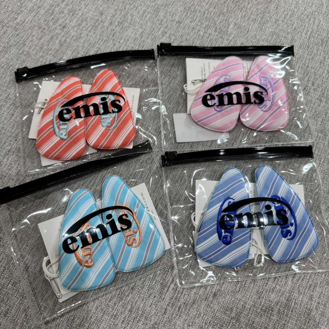 พร้อมส่ง กิ๊ฟติดผม EMIS รุ่น PIN STRIPE WIDE HAIRPIN