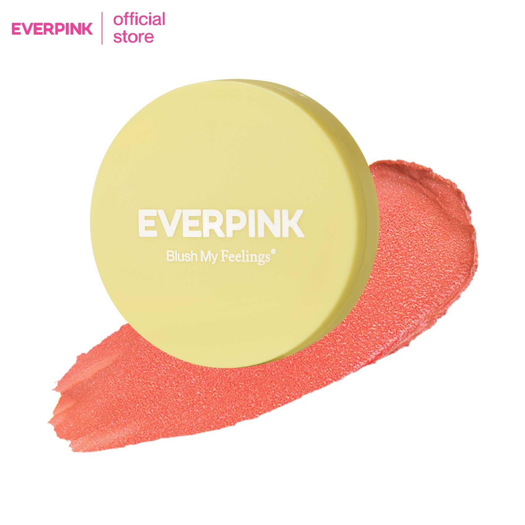EVERPINK Blush My Feelings #07 Cheerful : บลัชออนเนื้อครีม บางเบาไร้ความมัน เกลี่ยง่าย [EXP: Aug27]