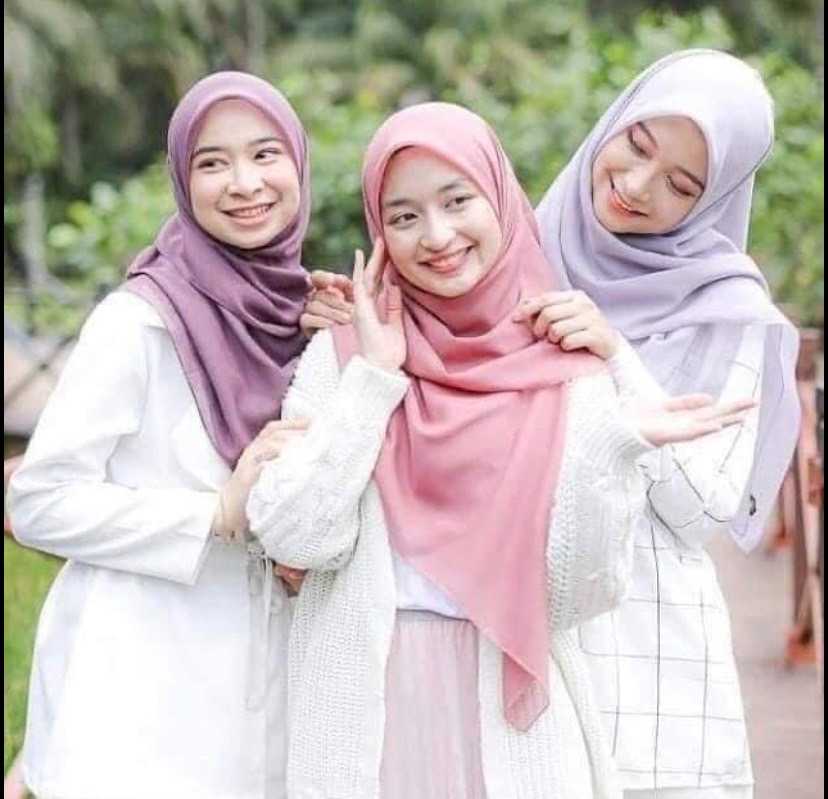 ผ้าคลุมบาวา ผ้าบาวามาเลย์แท้ Azara ผ้าคลุมมุสลิม บาวาหลาสามเนื้อผ้านิ่มมากไม่เป็นขุย No41-60