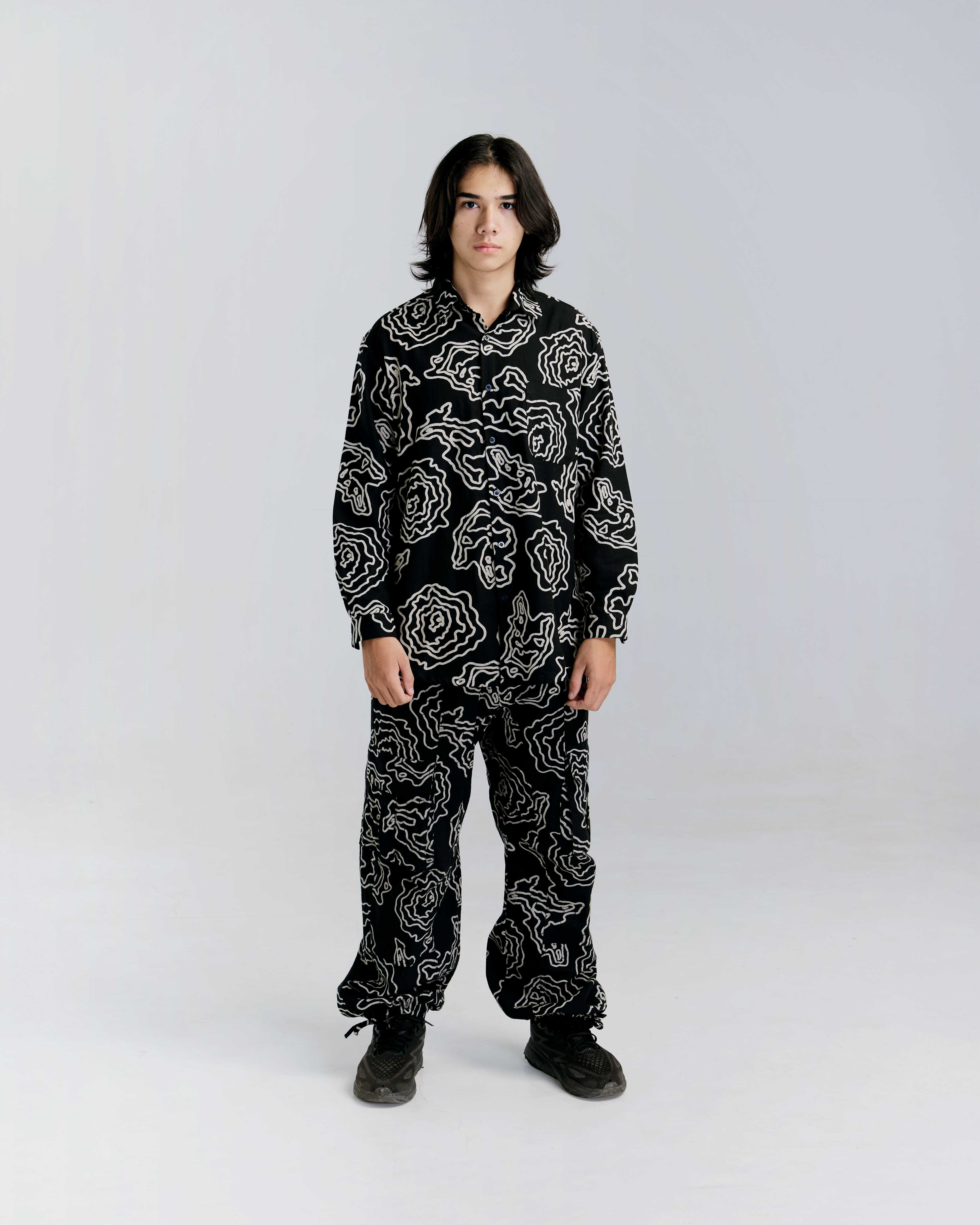 Doi Black Cargo Pants