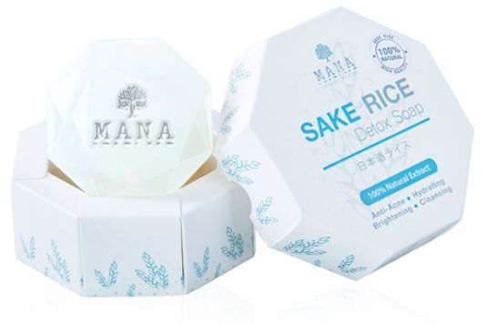 (สินค้าพรีออเดอร์) Mana  sake rice detox soap