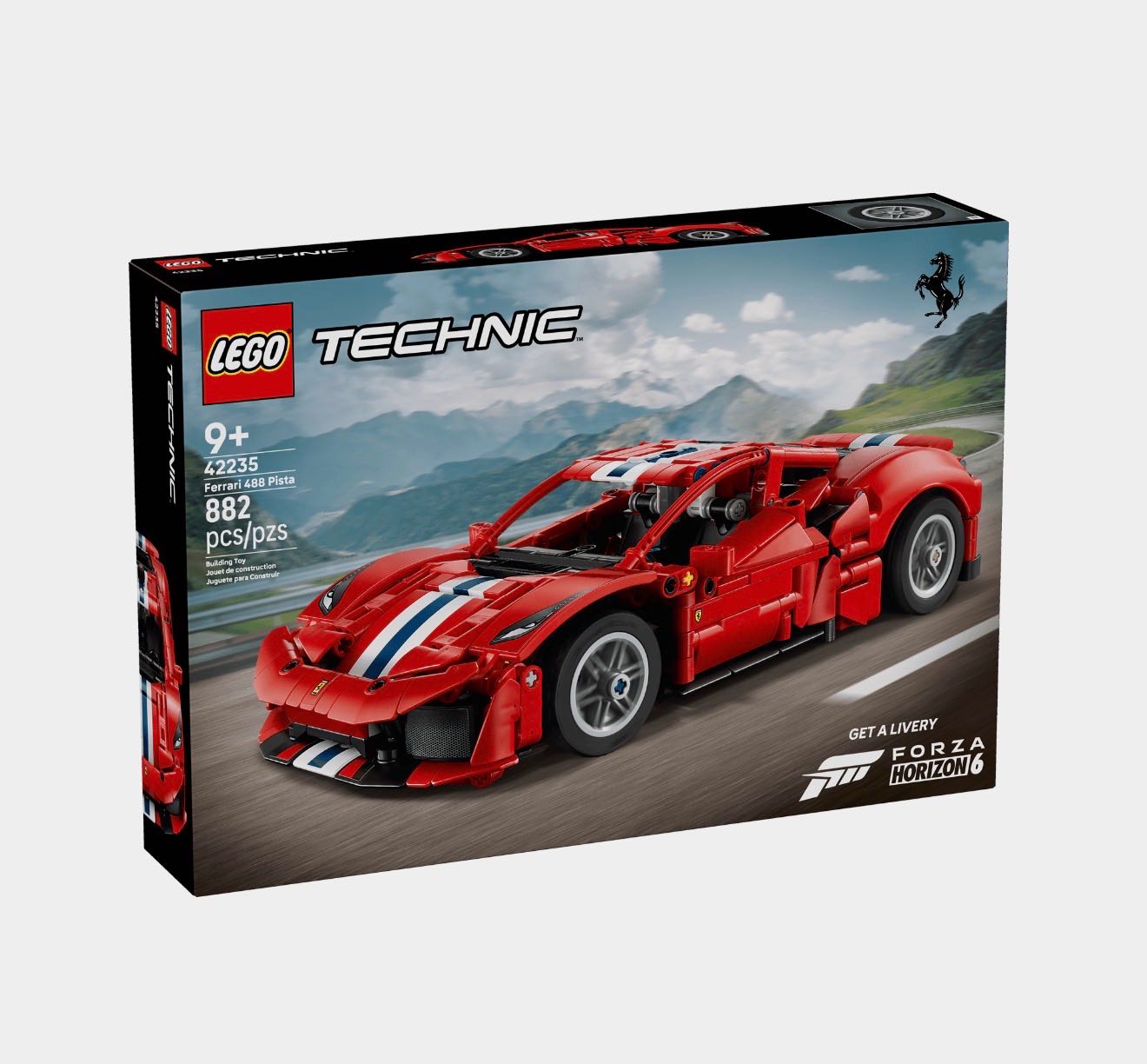 LEGO 42235 Ferrari 488 PISTA Car(สินค้าซื้อแล้วไม่รับเปลี่ยนคืน)