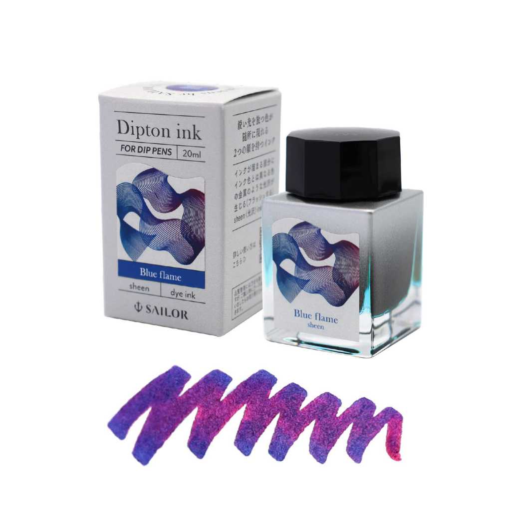 SAILOR Dipton Sheen Ink Bottle 20 ml หมึกขวดสีสะท้อน ขนาด 20 ml (ห้ามใช้กับปากกาหมึกซึม)