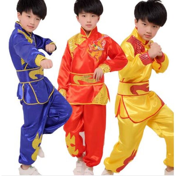 พร้อมส่งในไทย ชุดจีน กังฟู แขนยาว+กางเกงขายาว พร้อมผ้าคาดเอว