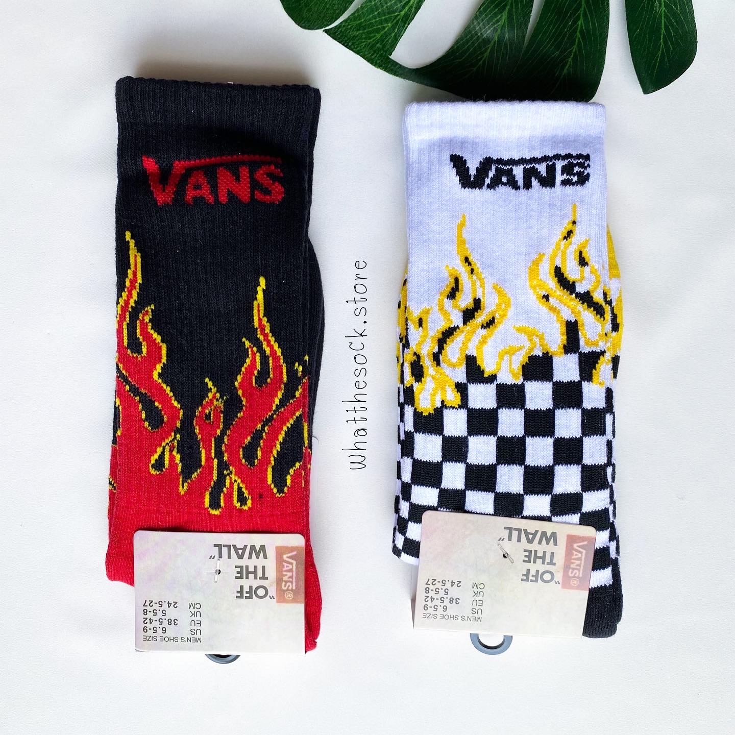 Vans sock ถุงเท้าสตรีท ถุงเท้าข้อยาว พร้อมส่ง‼️