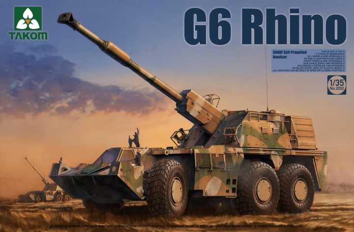 1/35 G6 Rhino SANDF Self-Propelled Howitzer