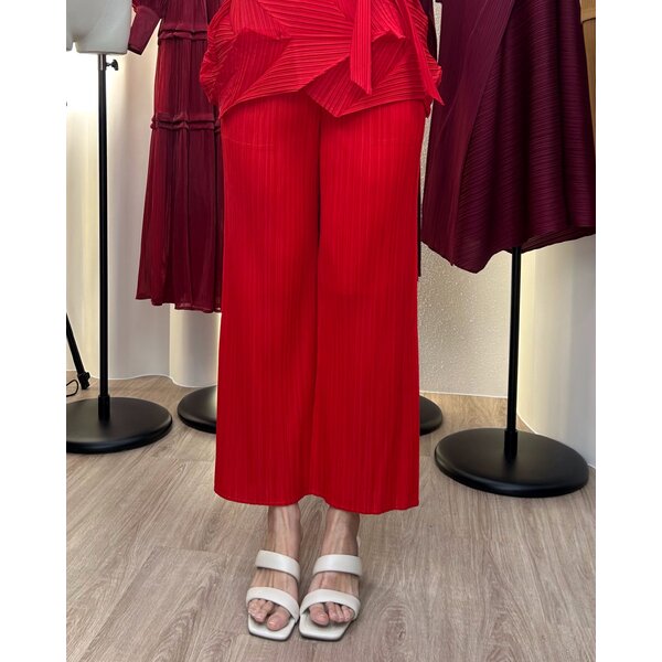 ยาว 37นิ้ว!! 2MUAY BASIC รุ่น CX90004 กางเกงขายาวอัดพลีทคุณภาพ สำหรับผู้สูง165+ 37สี FREE SIZE ทร...