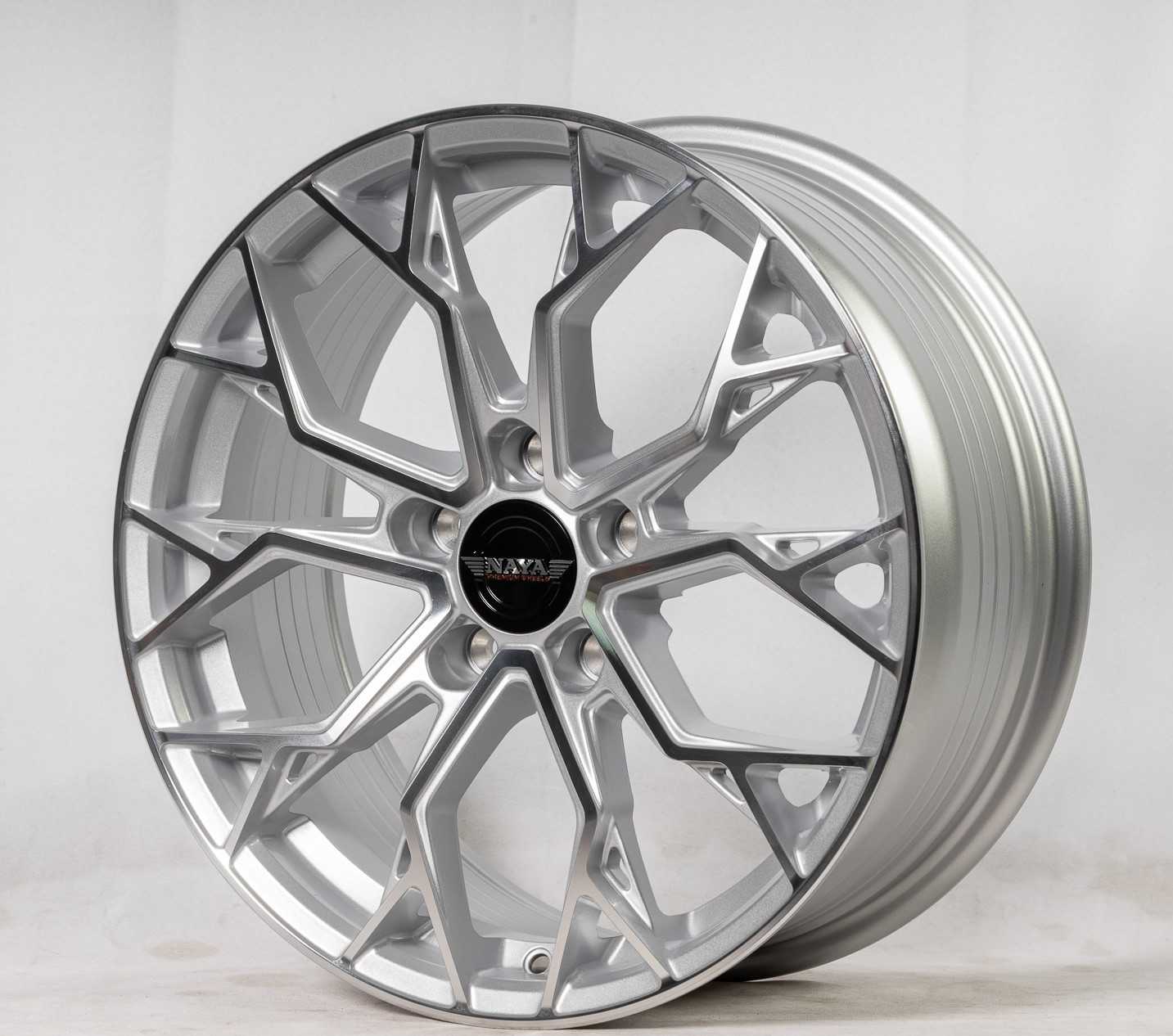 แม็กซ์ ALPHA-3(YA5640) 17X7.5 5X113 ET40 CB.73.1 SL-P  (สีซิลเวอร์มุกกลึงหน้า)