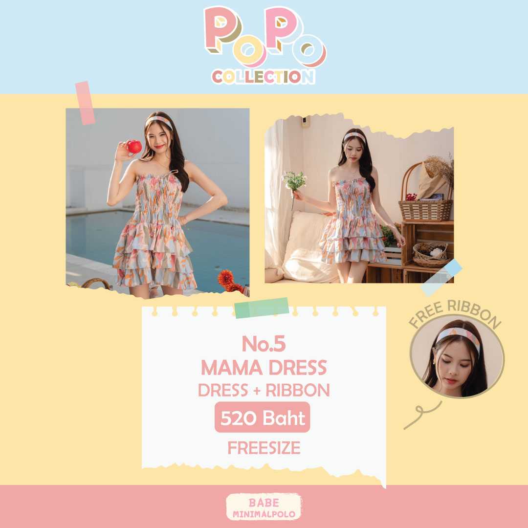 5.Popo Mama Dress