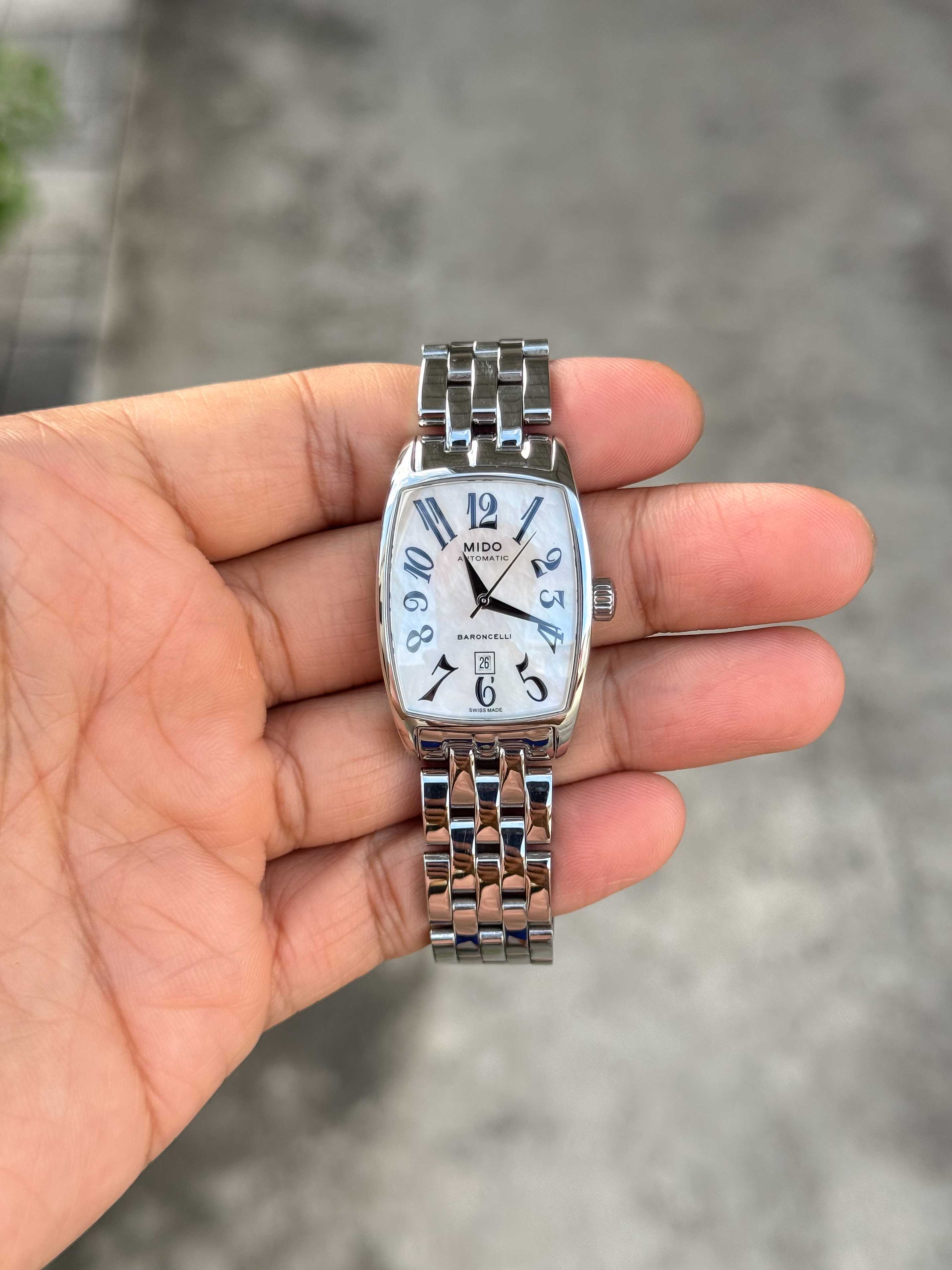 Mido Baroncelli Tonneau Automatic Lady Size