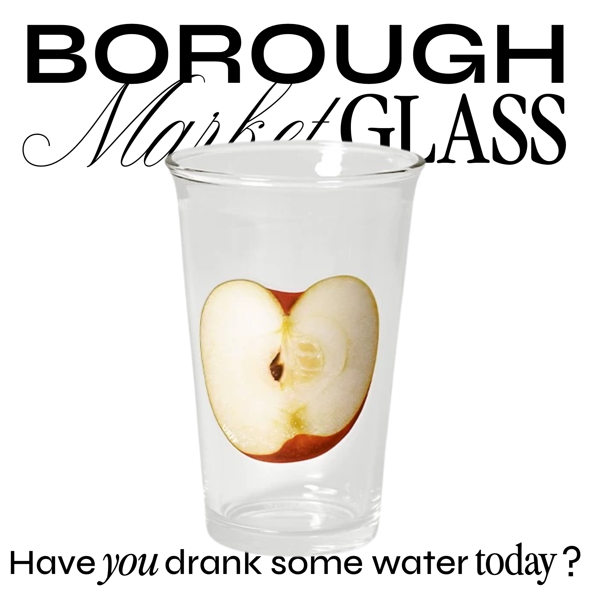 Borough Market Glass (Pre-order)