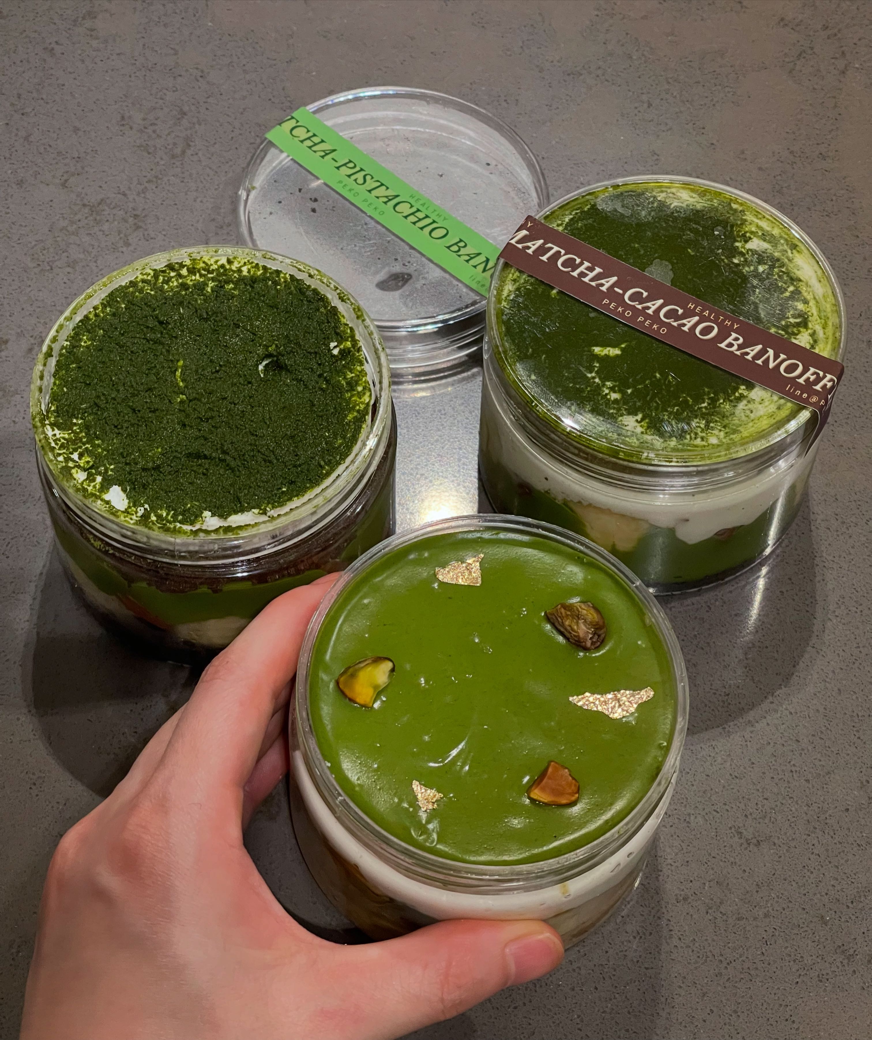 Matcha Banoffee series