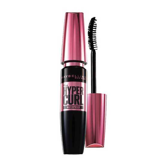 Maybelline เมย์เบลลีน นิวยอร์ก วอลุ่ม เดอะ ไฮเปอร์เคิร์ล วอเตอร์ พรูฟ มาสคาร่า แบล็ค