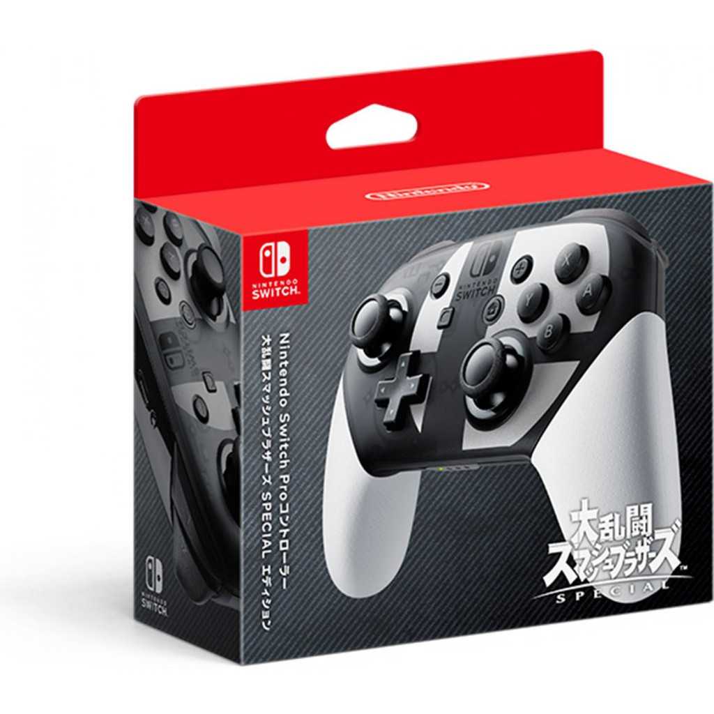 [+..••] NSW NINTENDO SWITCH PRO CONTROLLER [SUPER SMASH BROS. ULTIMATE EDITION] (ASIA)