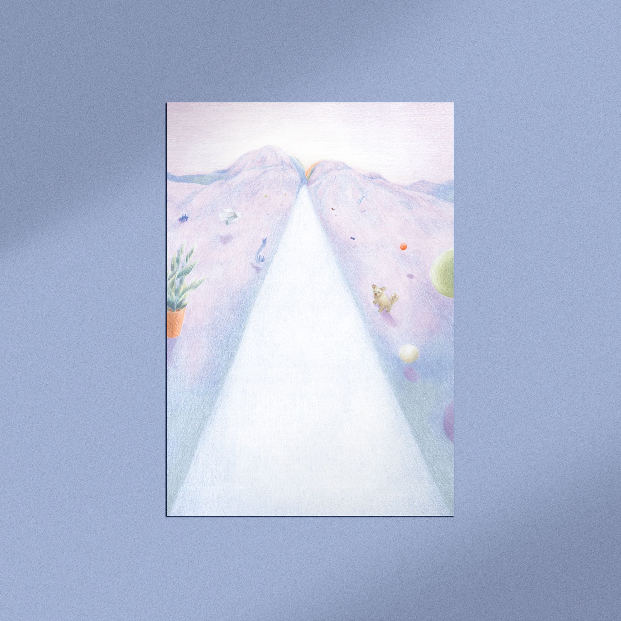 Dream Road : Road of Dreams Postcard