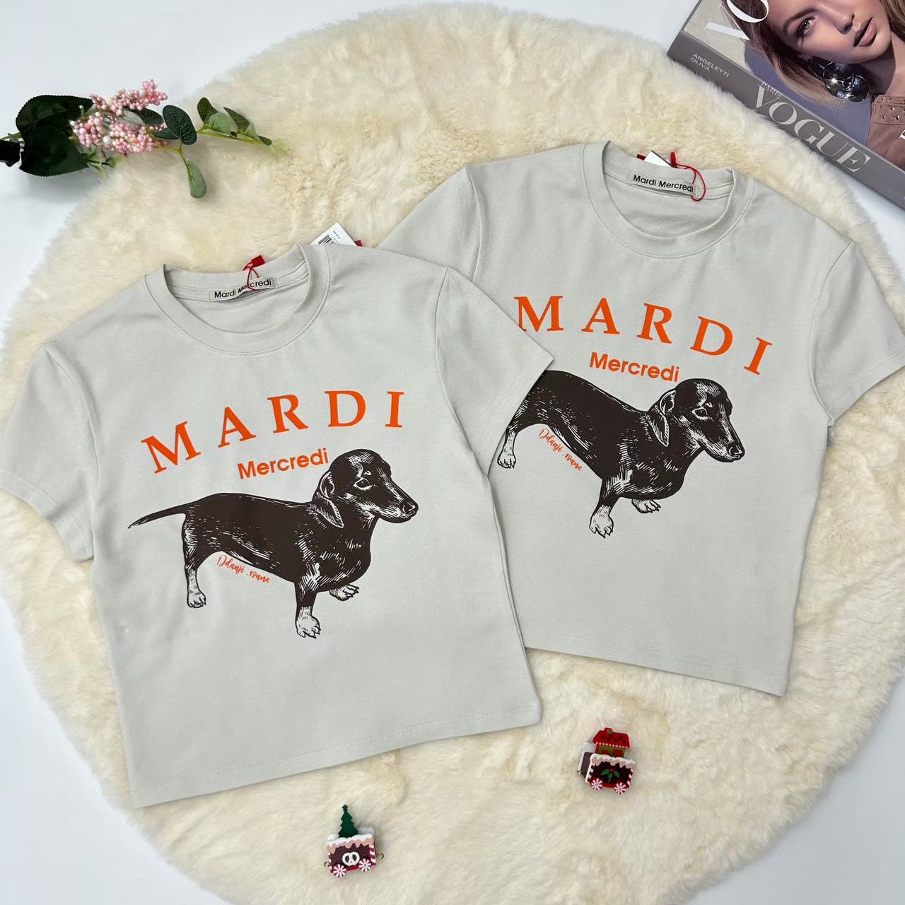 Mardi ddanji cropped t shirt