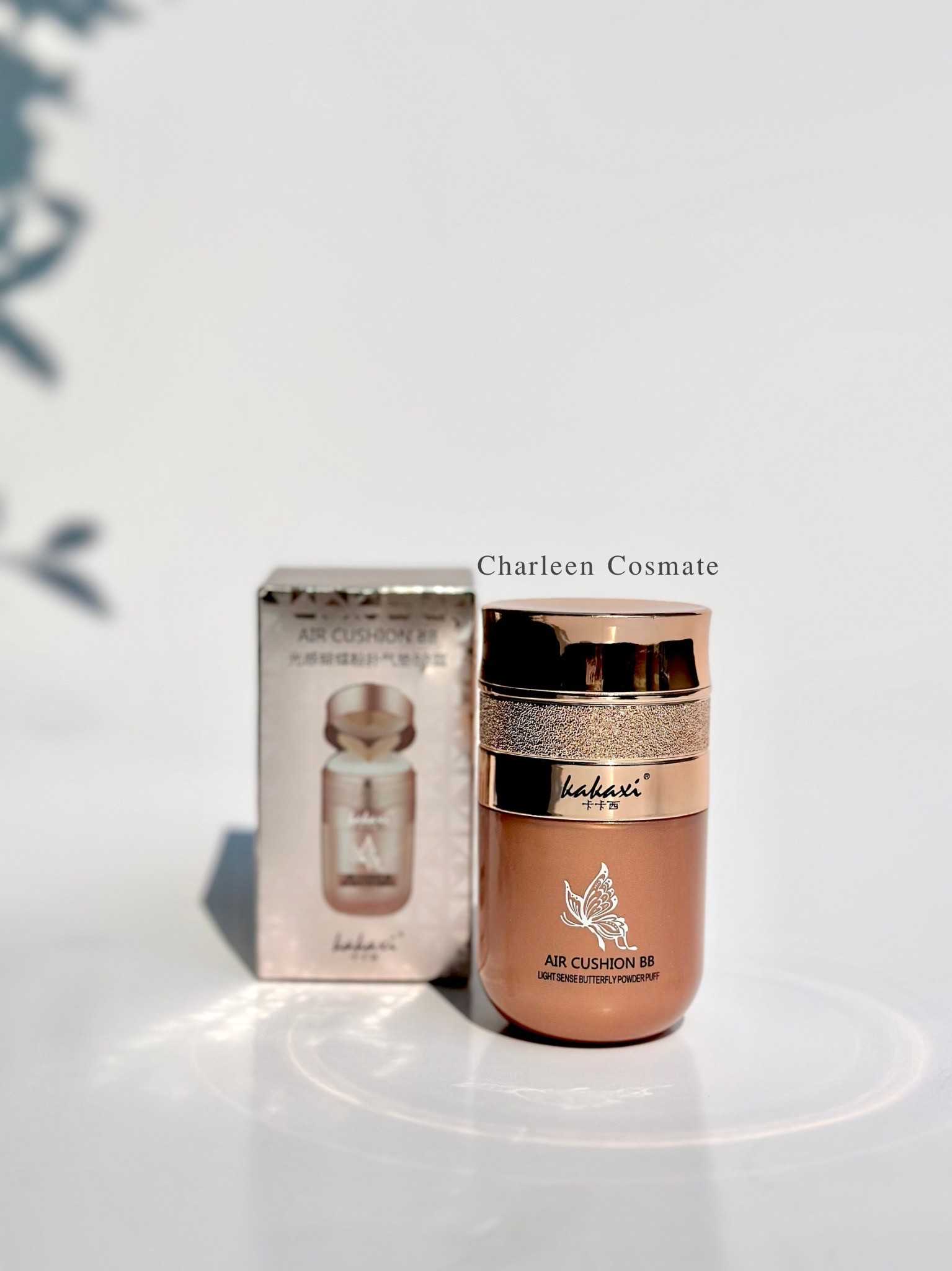 คุชชั่นผีเสื้อ​ Kakaxi air cushion BB คุชชั่นกันน้ำ รองพื้นกันเหงื่อ คุมมันทั้งวัน