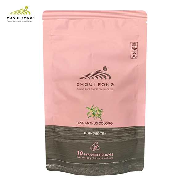 ชาอูหลงผสมดอกหอมหมื่นลี้(ชนิดซอง) ขนาด 25 กรัม Osmanthus Oolong Tea(Tea Bag) 25 g