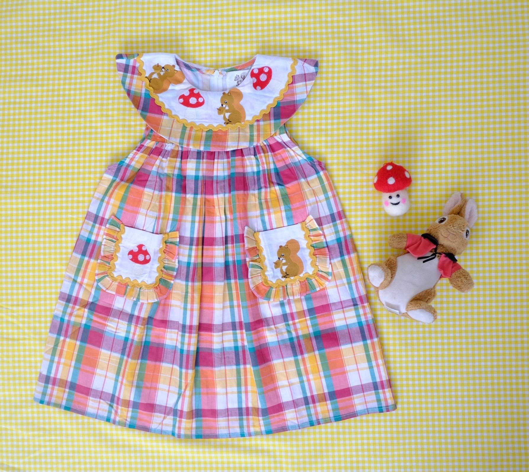 Little Squirrel Dress (Sample Sale)
