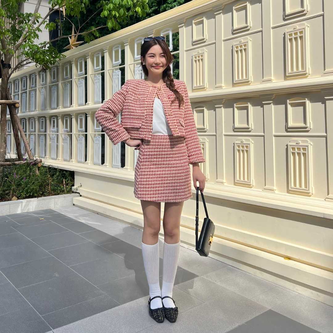 Elizabeth Tweed Set ชุดเซ็ตผ้าทวีต Miladi