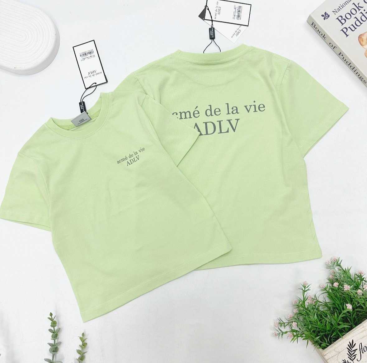 พร้อมส่ง  ADLV Basic T-Shirt ( Green )