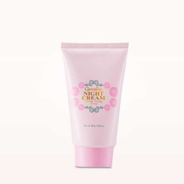 กิฟฟารีน แอคทีฟ ยัง ไนท์ครีม (40 กรัม) | Giffarine Active Young Night Cream (40 grams)