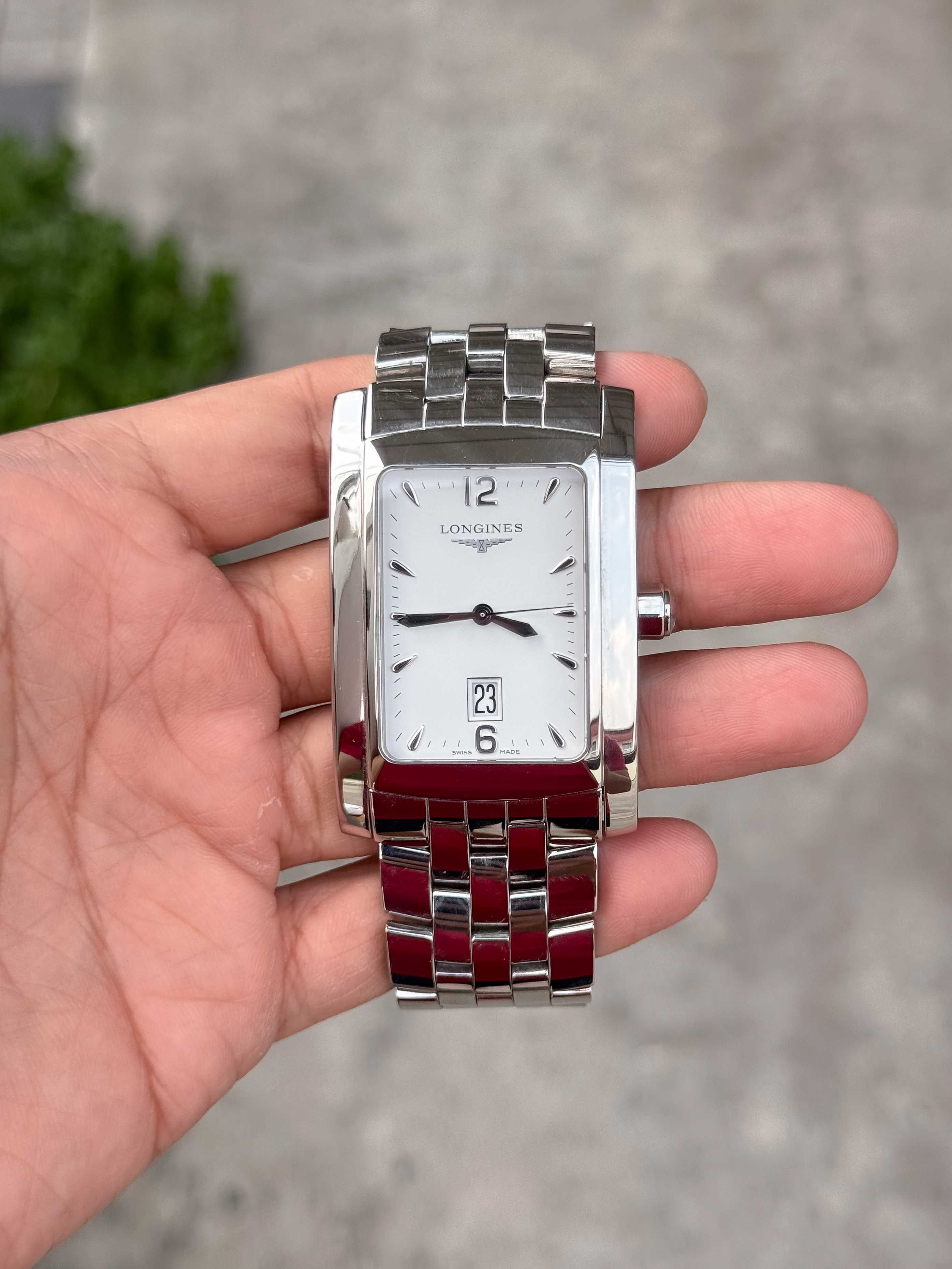 Longines DolceVita XL Size Quartz หน้าขาว
