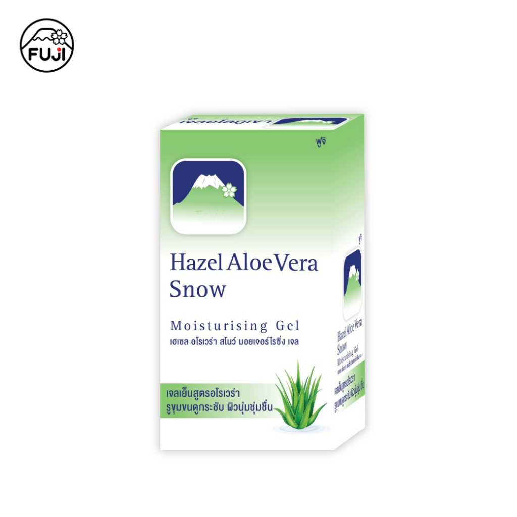 ครีมภูเขา ฟูจิ เฮเซล อโล สโนว์ มอยเจอร์ไรซิ่ง เจล 8 ก. [กล่อง 6 ซอง]