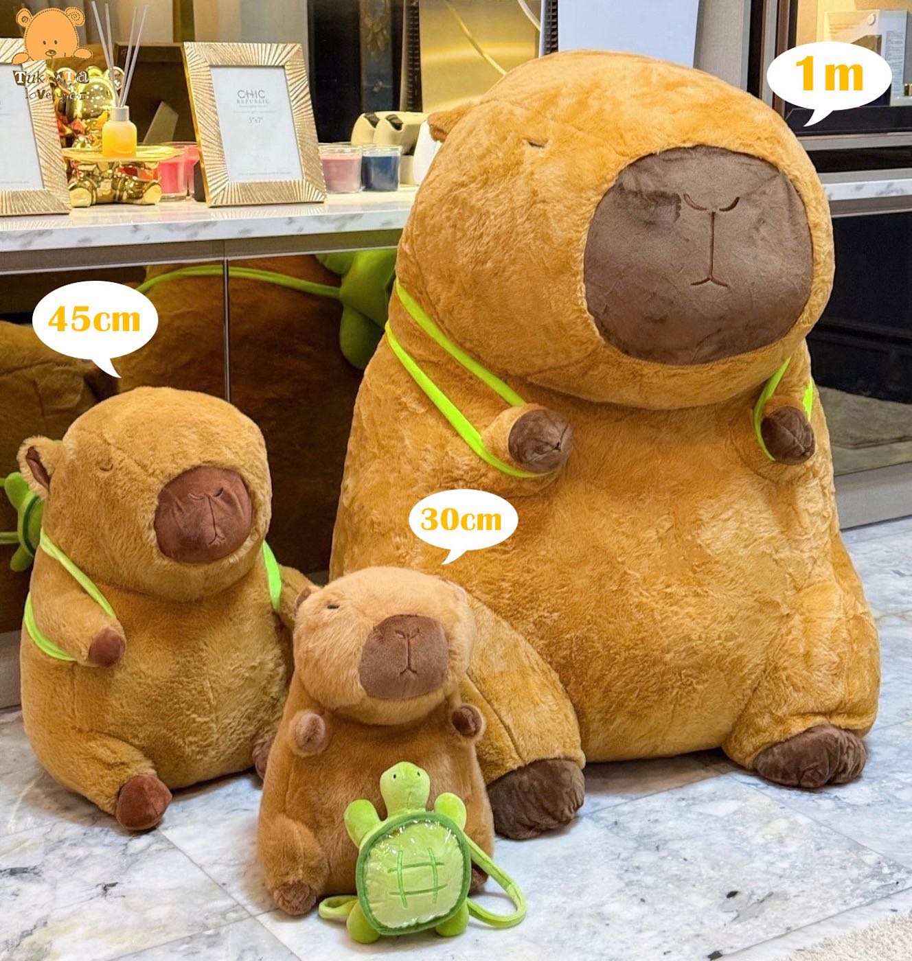 ตุ๊กตาคาปิบาร่า 30-100cm