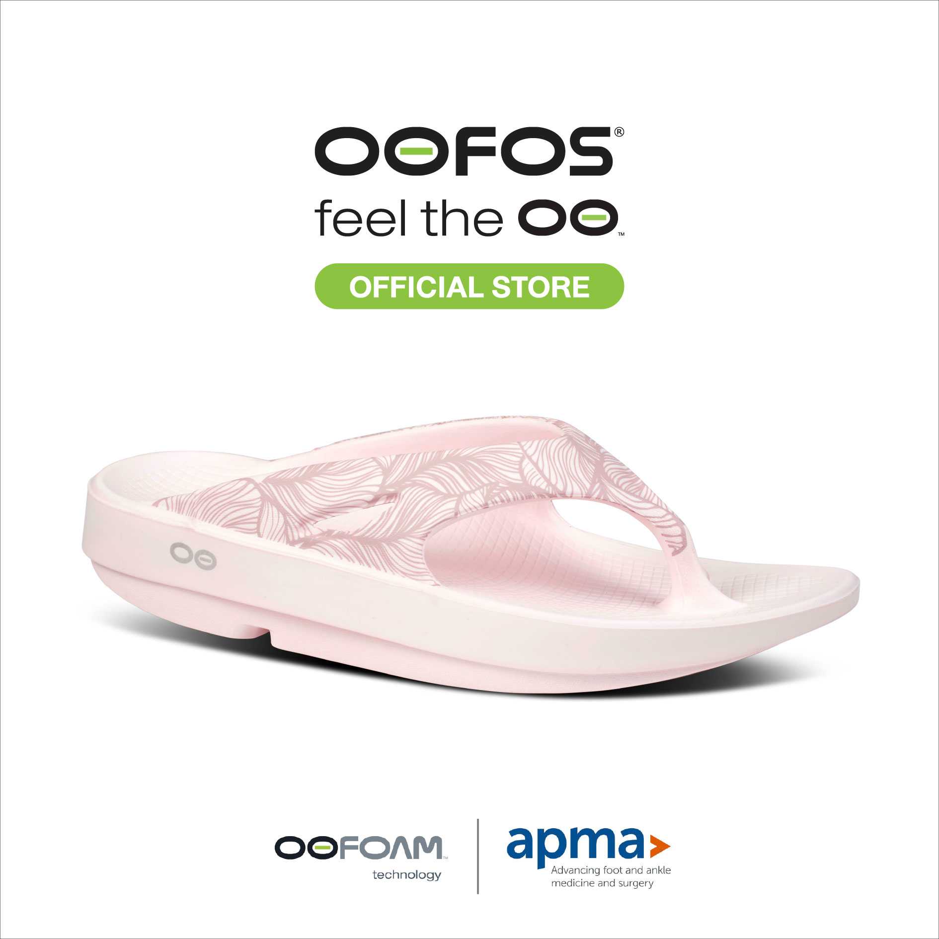 OOriginal Limited Blush Athena - รองเท้าเพื่อการฟื้นฟู